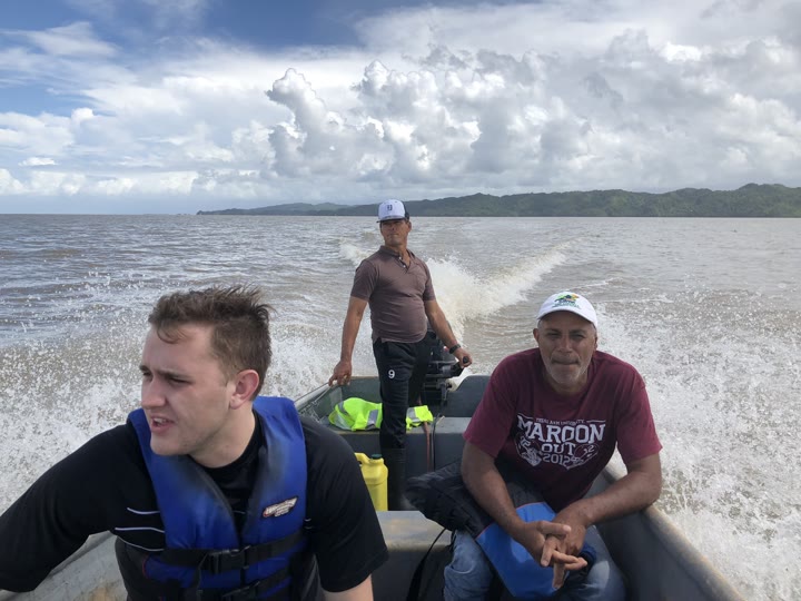 Ryan in the field, Dominican Republic, 2018